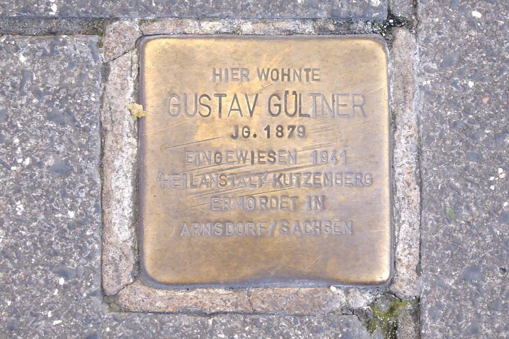 Stumbling Stone Steinweg 10 #1