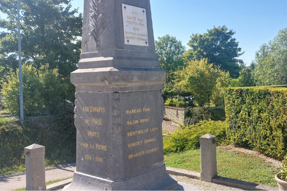 Oorlogsmonument Voué  #7