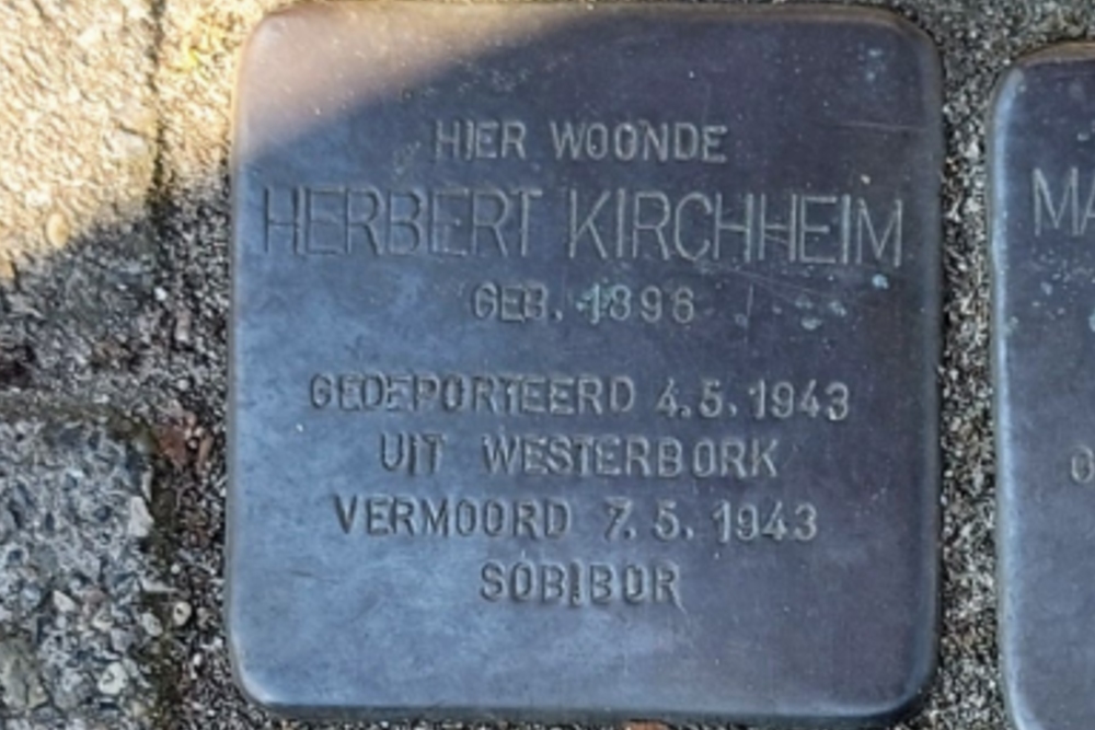 Stolpersteine Sophiastraat 37 #4