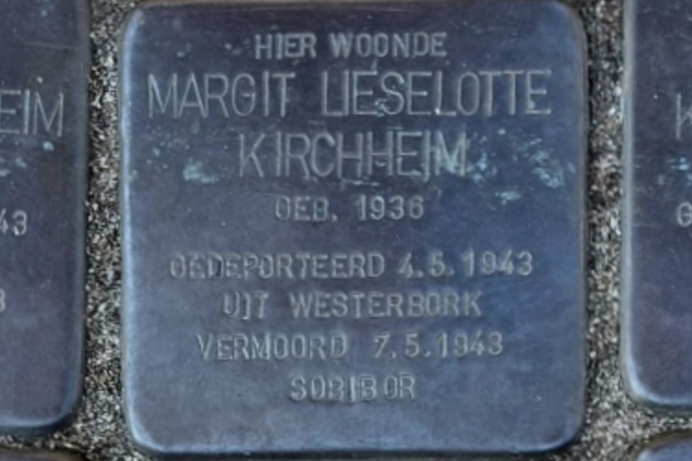 Stolpersteine Sophiastraat 37 #5