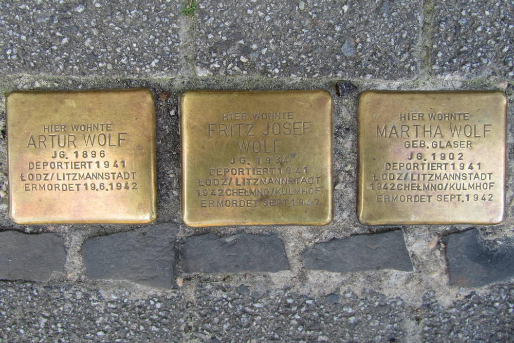 Stolpersteine Kurfürstenstraße 10