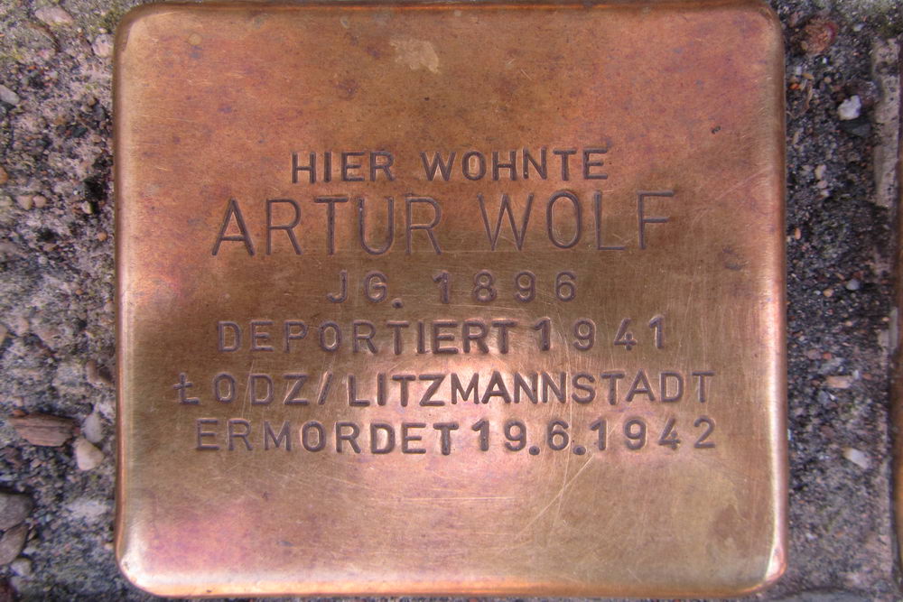 Stolpersteine Kurfürstenstraße 10 #4