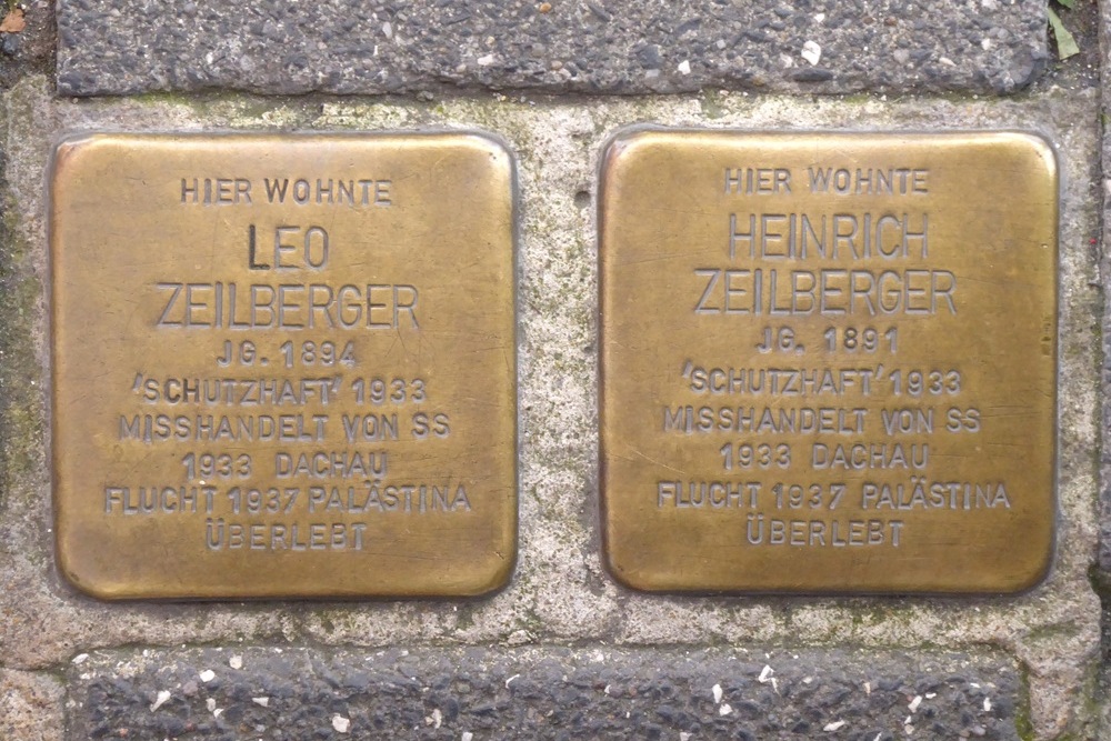 Stumbling Stones Steinweg 16 #1