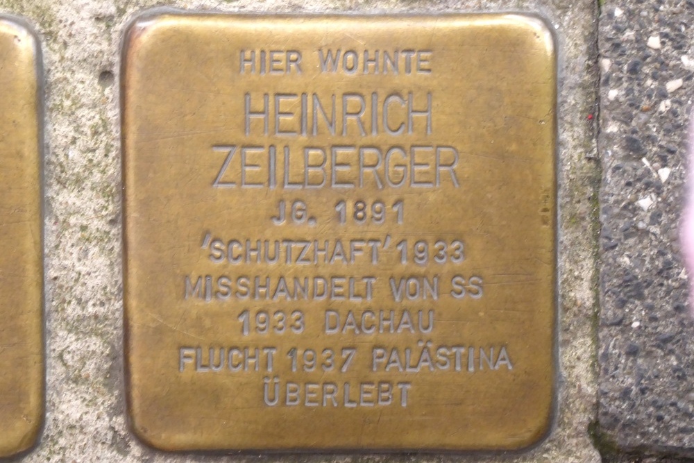 Stumbling Stones Steinweg 16 #5