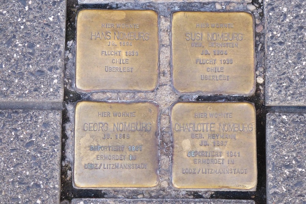 Stumbling Stones Steinweg 17 #1