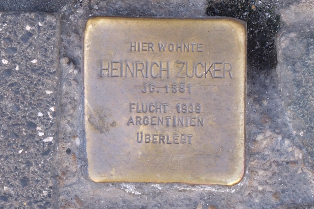 Stumbling Stone Steinweg 19 #1