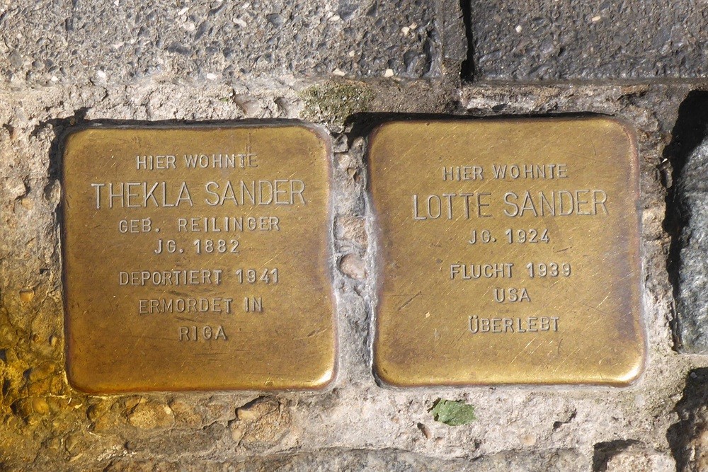 Stolpersteine Steinweg 38 #5