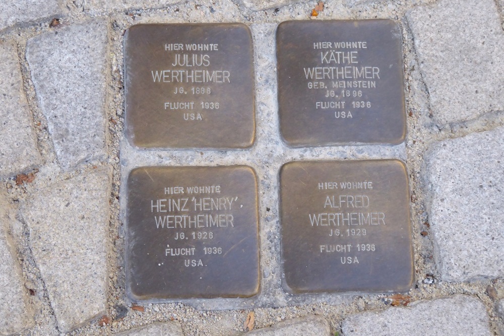 Stolpersteine Steinweg 53
