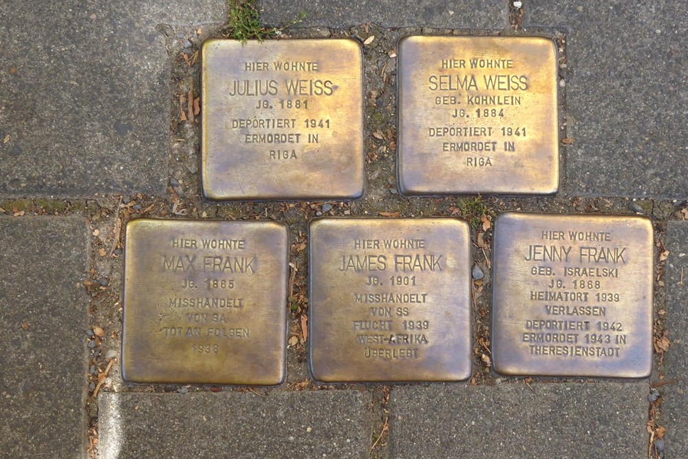 Stumbling Stones Mohrenstraße 1a