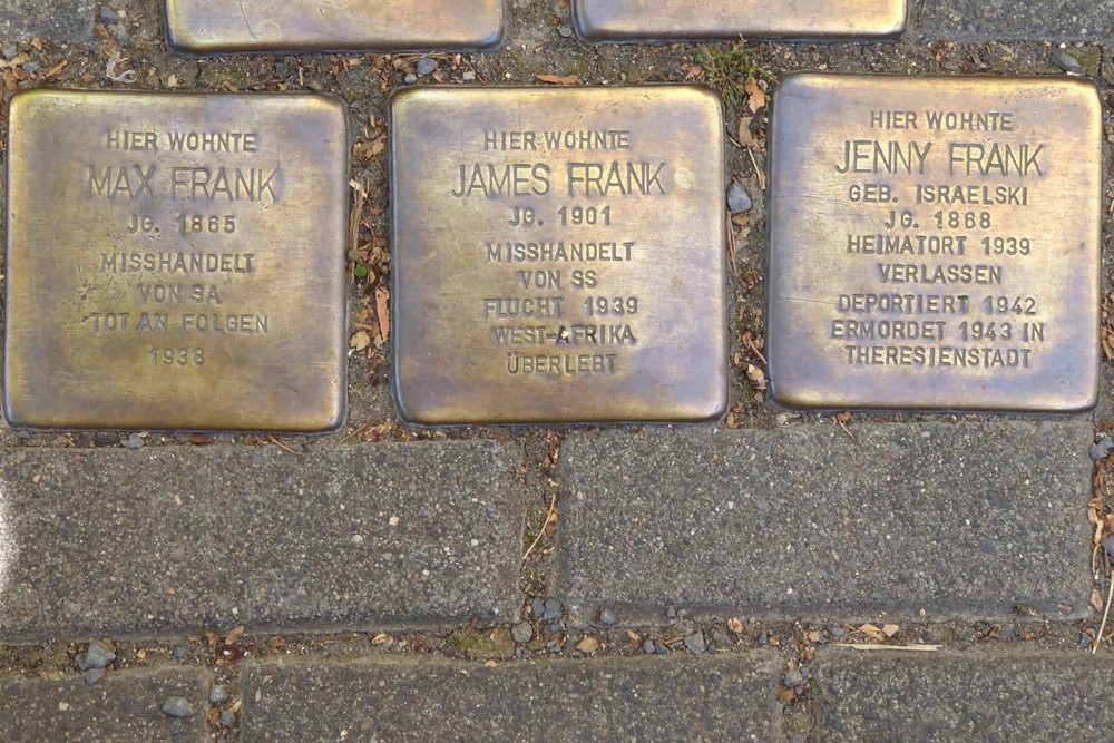 Stolpersteine Mohrenstraße 1a #5