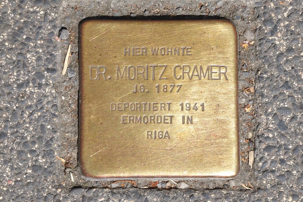 Stolperstein Mohrenstraße 9a #1