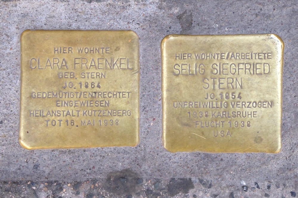 Stumbling Stones Mohrenstraße 10