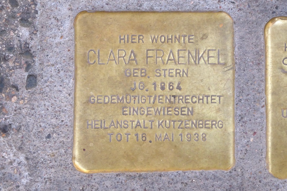Stumbling Stones Mohrenstraße 10 #4