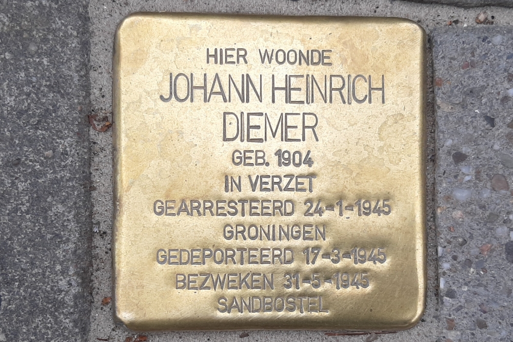 Stolperstein Nassaulaan 20a #1