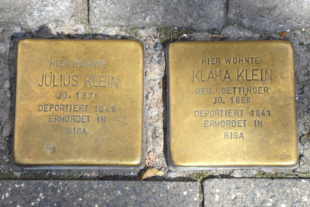 Stumbling Stones Mohrenstraße 21