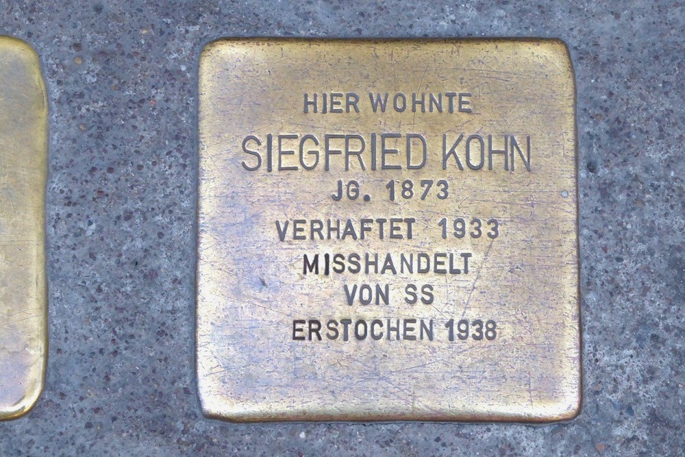 Stumbling Stone Mohrenstraße 36 #5