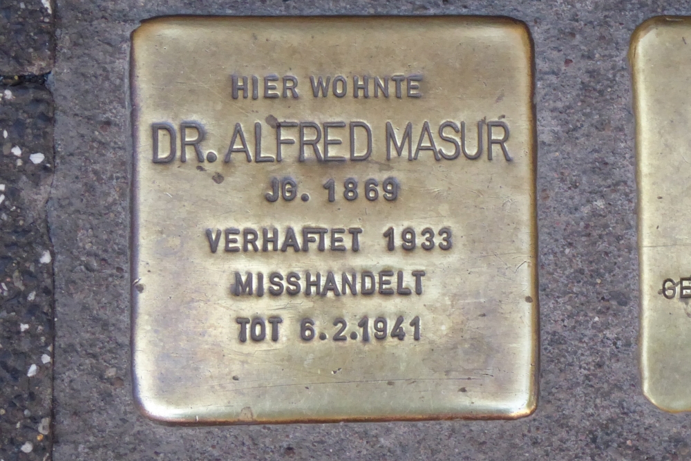 Stumbling Stones Mohrenstrasse 26 #4