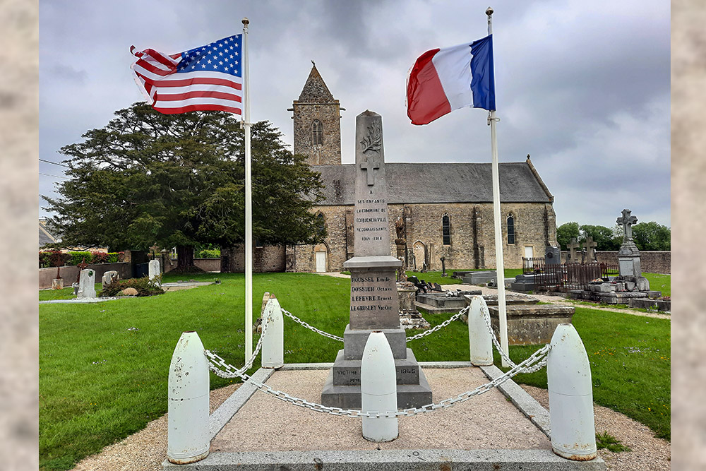 Oorlogsmonument Écoquenéauville #2