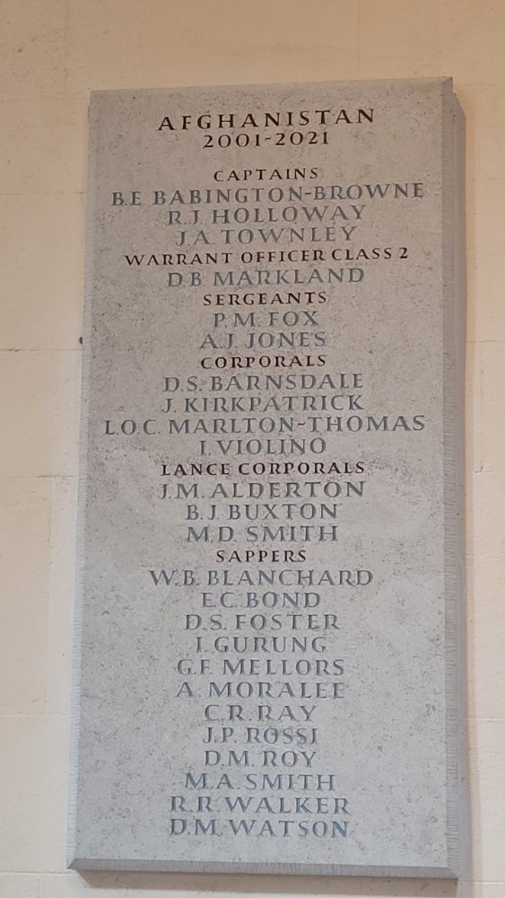 Gedenktekens Royal Engineers #7