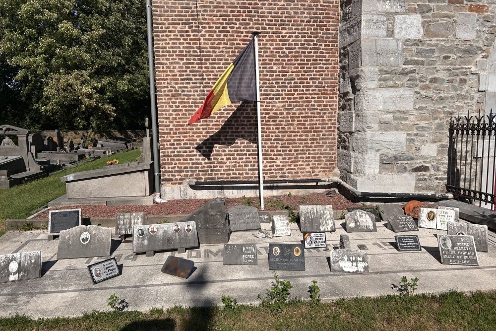 Belgische Oorlogsgraven Hermalle-sous-Agenteau