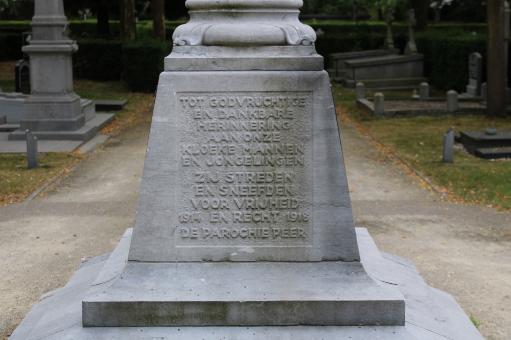 War Memorial Peer Cemetery #4