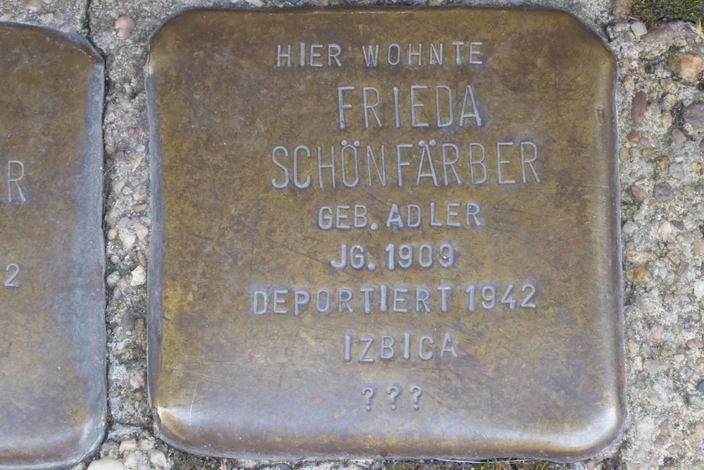 Stolpersteine Marktstraße 7 #5