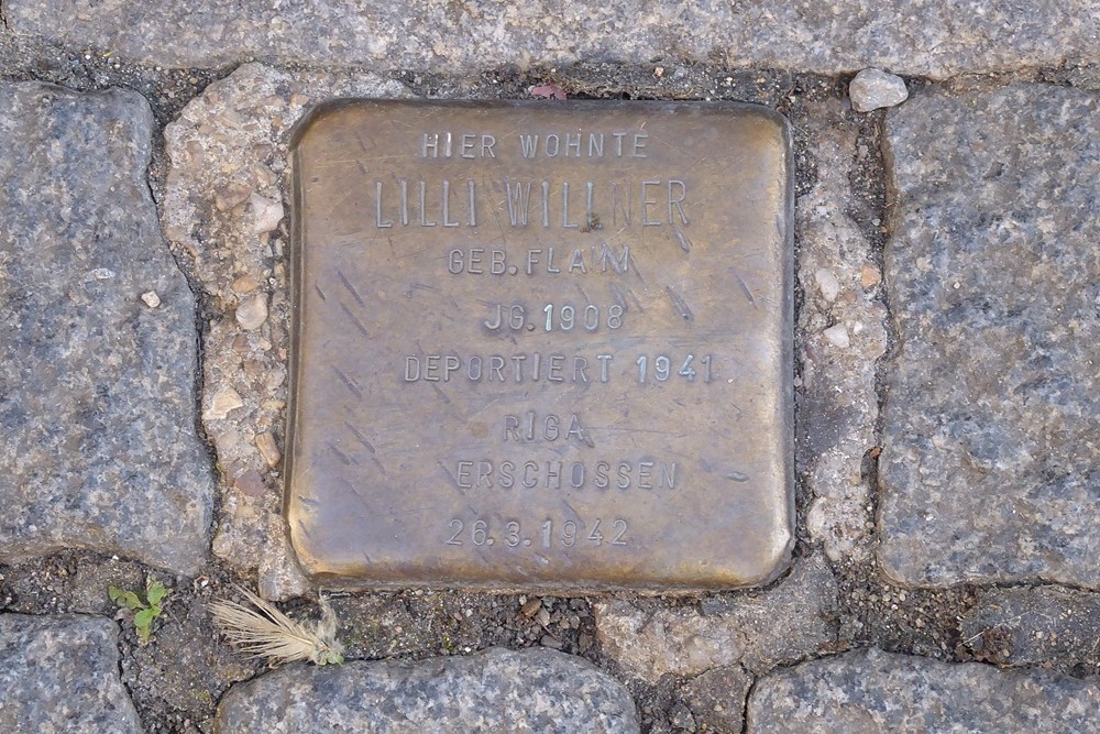 Stumbling Stone Marktstraße 37