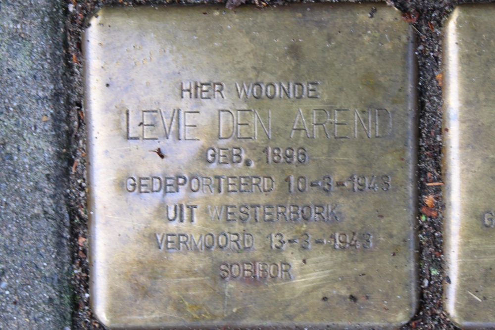 Stolpersteine Stieltjeslaan 20 #2