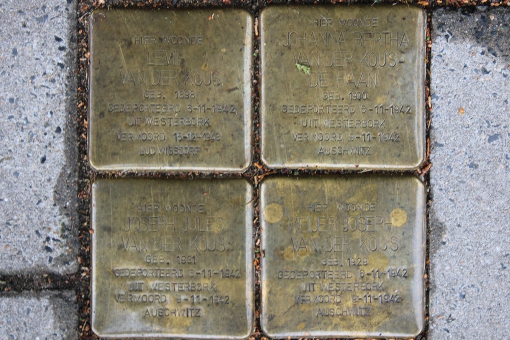 Stolpersteine Simon Stevinweg 107