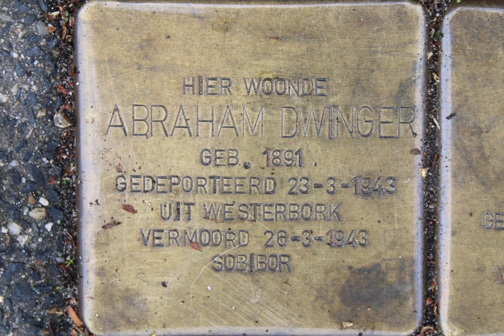 Stumbling Stones Johannes Geradtsweg 55 #2