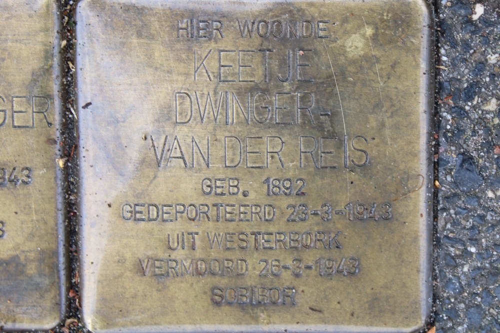 Stumbling Stones Johannes Geradtsweg 55 #3