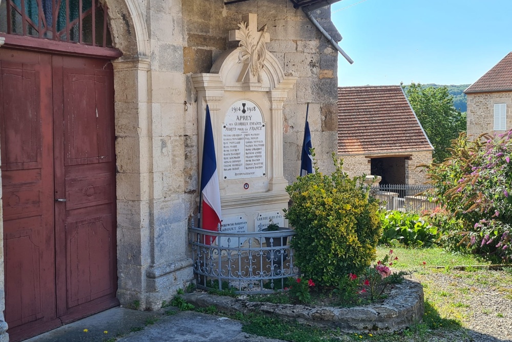 Oorlogsmonument Aprey #3