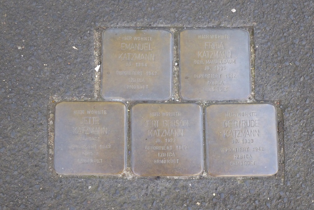 Stumbling Stones Bismarckstraße 3B #1