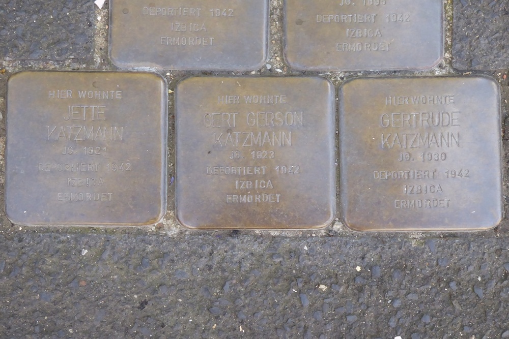 Stumbling Stones Bismarckstraße 3B #5