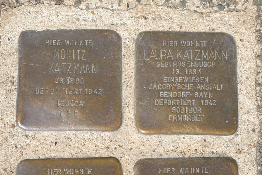 Stumbling Stones Bismarckstraße 4 #4