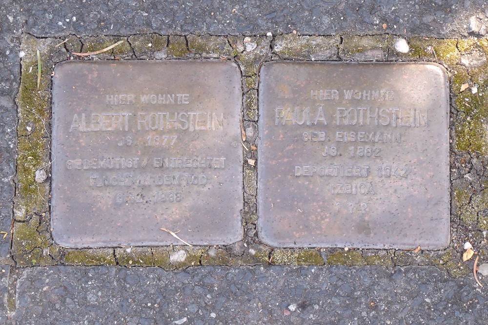 Stumbling Stones Schmiedelstraße 9 #2