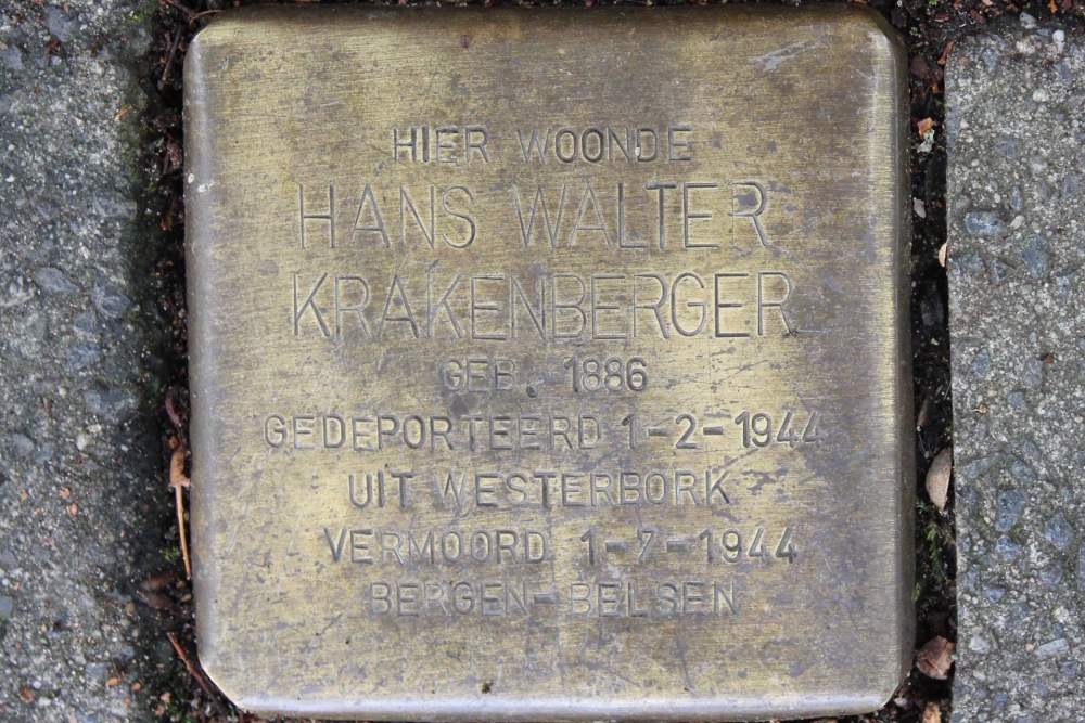 Stolperstein Vaartweg 103 #1