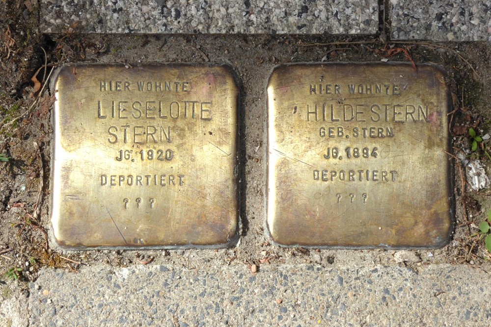 Stumbling Stones Rosenstraße 3