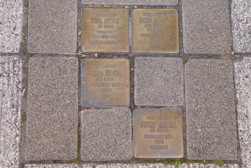 Stumbling Stones Rosenstraße 26