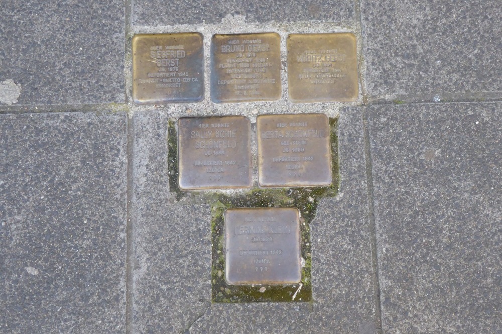 Stumbling Stones Würzburger Straße 5