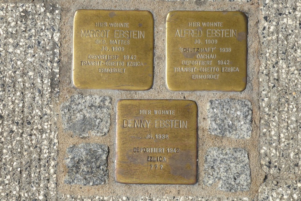 Stumbling Stones Luitpoldstrasse 14 #1