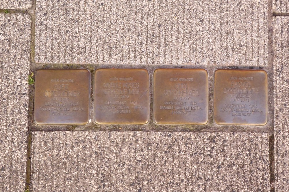Stumbling Stones Rosenstrasse 17