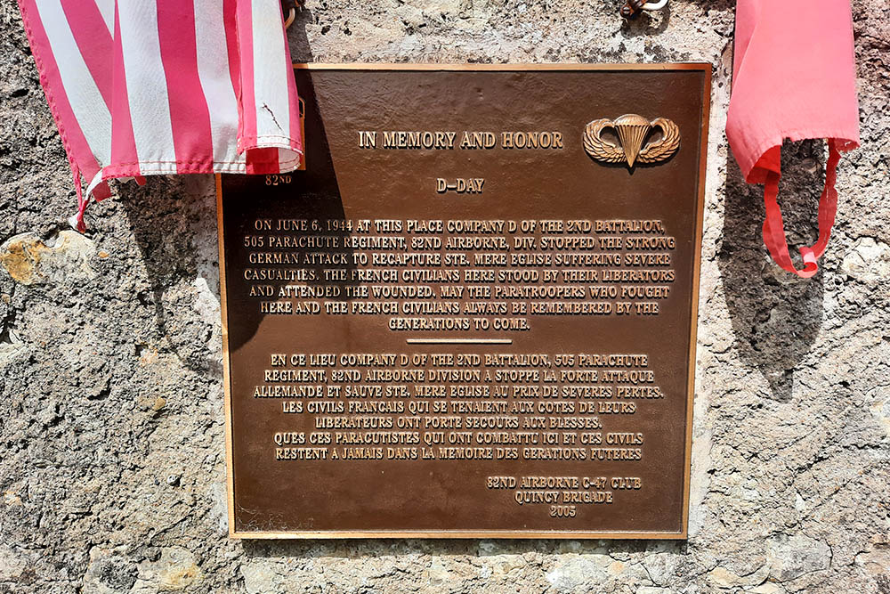 Memorial 505th Parachute Infantry Regiment