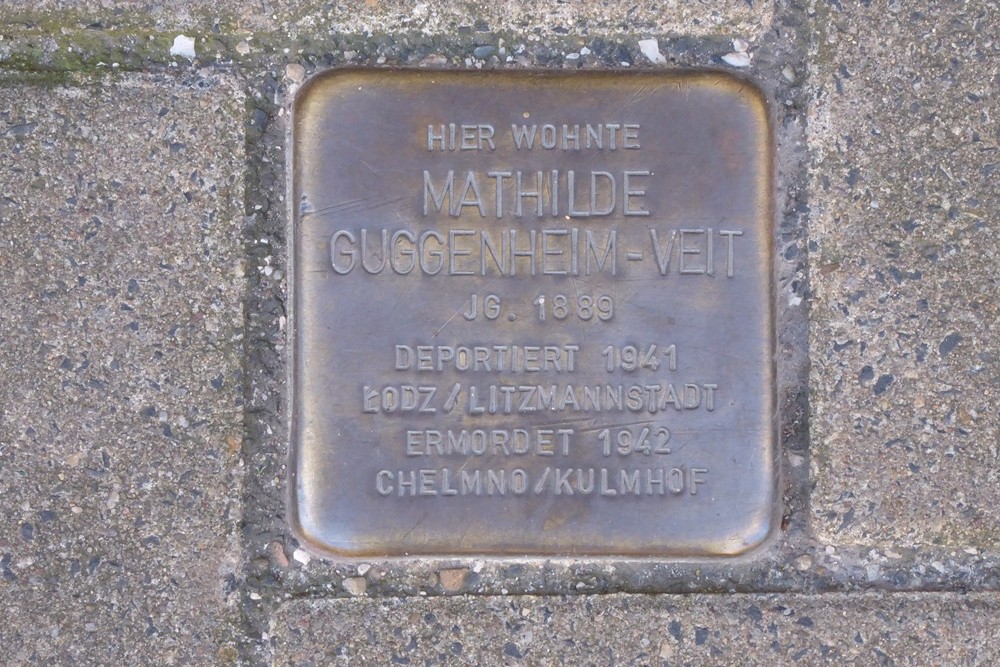 Stolpersteine Glockenhofstraße 28 #2