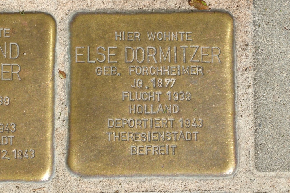 Stolpersteine Blumenstrasse 9  #5