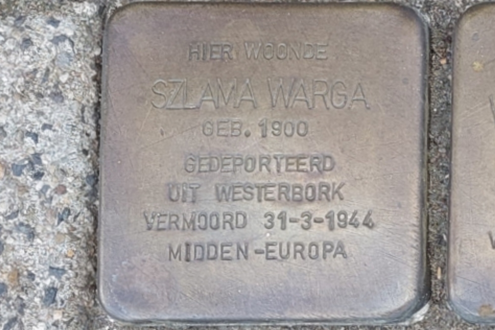 Stumbling Stones Aleidastraat 150a #2