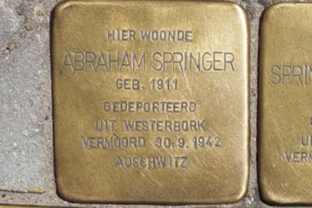 Stolpersteine Van Schwindenstraat 55b #3