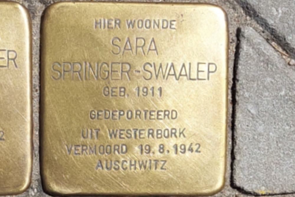 Stolpersteine Van Schwindenstraat 55b #4