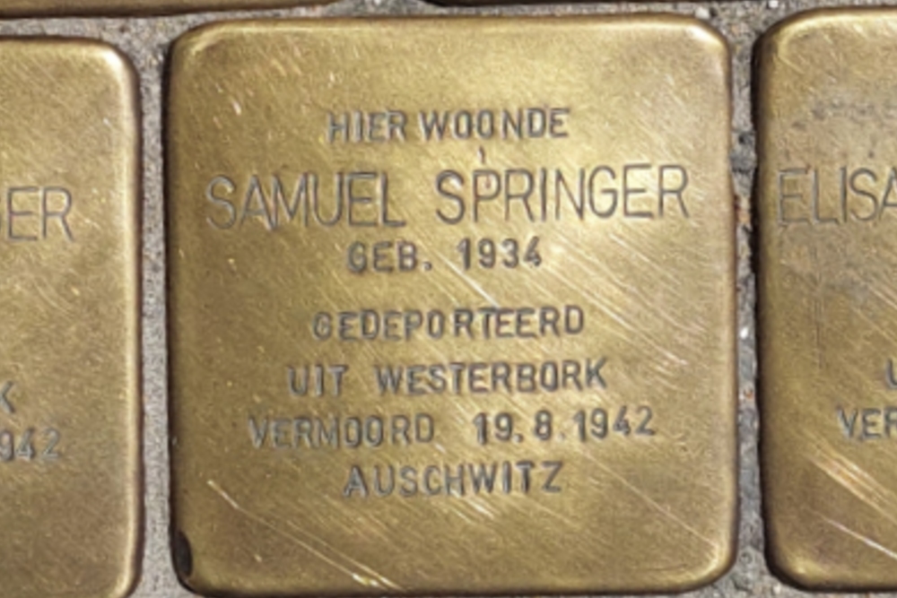 Stolpersteine Van Schwindenstraat 55b #6