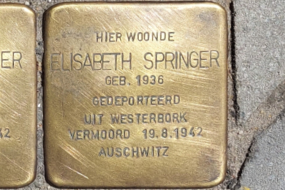 Stolpersteine Van Schwindenstraat 55b #7